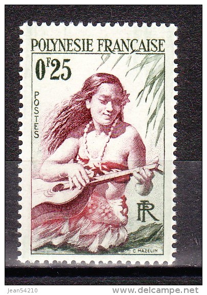 POLYNESIE FRANCAISE - Timbre N°2 Neuf - Unused Stamps