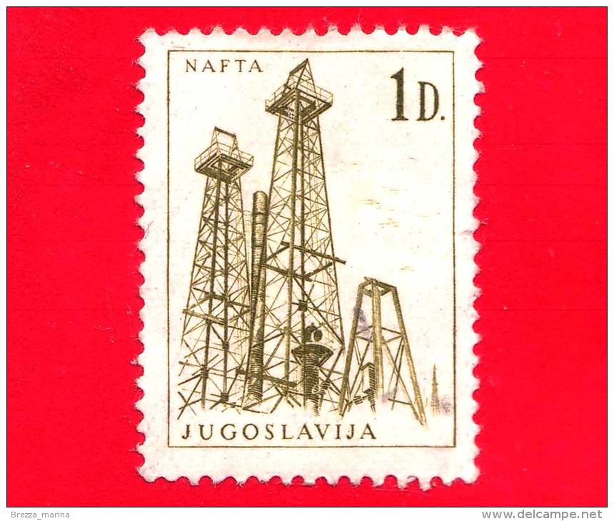 JUGOSLAVIA  - 1961 - Nuovo - Industria E Costruzioni - Nafta  - 1d - Neufs