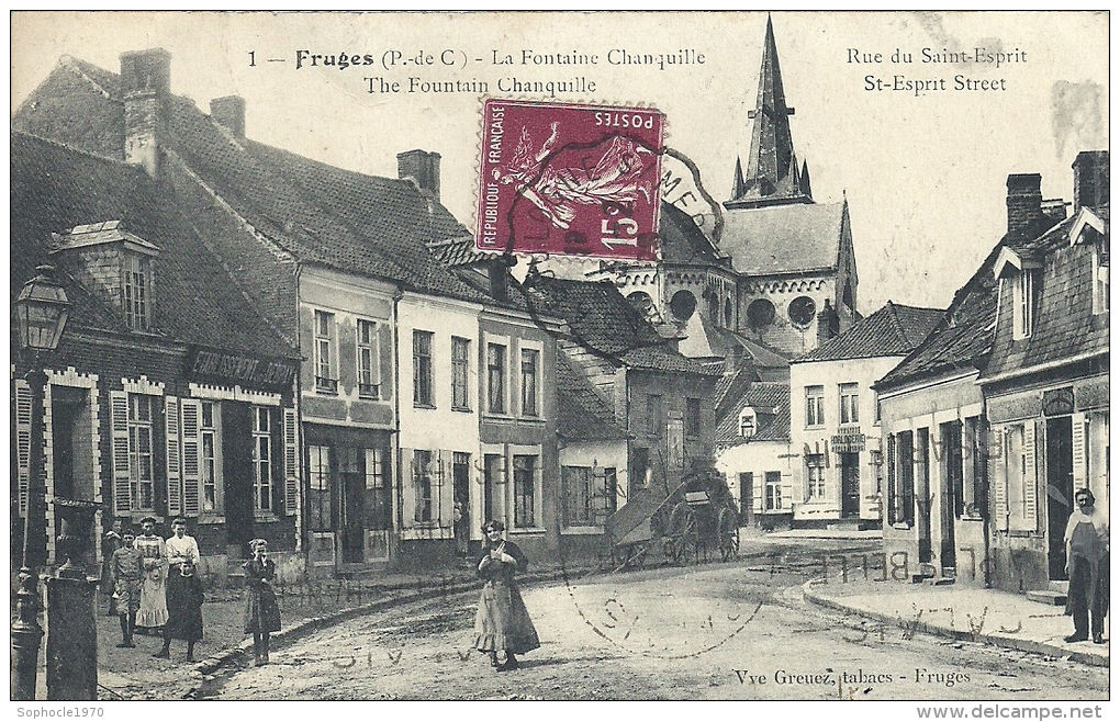 NORD PAS DE CALAIS - 62 - PAS DE CALAIS - FRUGES - La Fontaine Chanw - Fruges