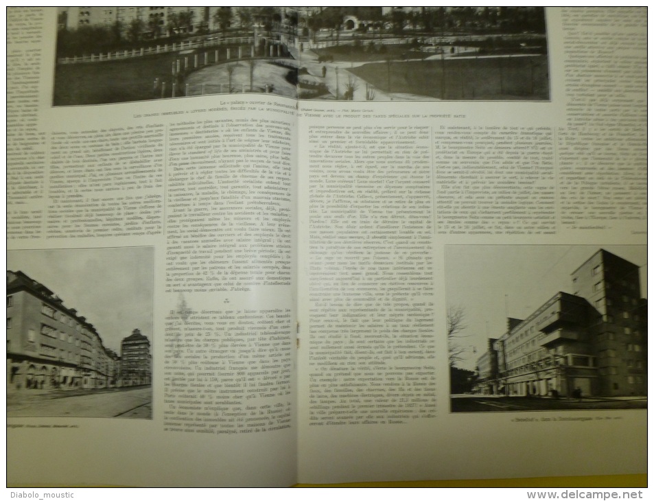 1927 Drame ferroviaire Montenvers;VIENNE (Schweitzergarten,Fuchsenfeldhof.. etc) ;Néouvielle ;Fourrures Révillon CANADA