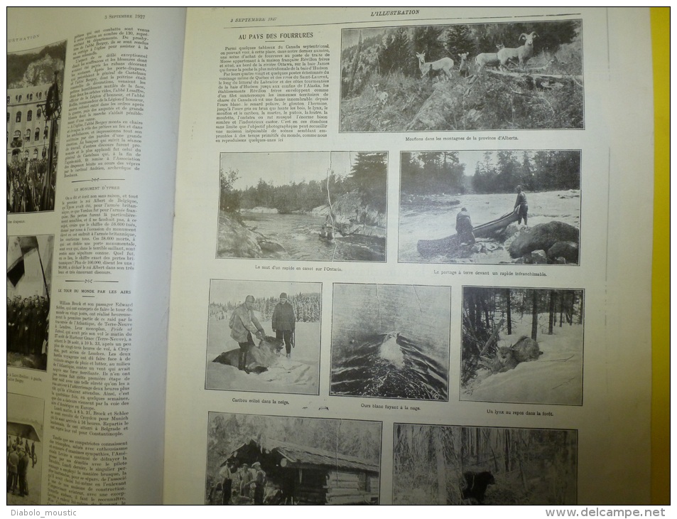 1927 Drame ferroviaire Montenvers;VIENNE (Schweitzergarten,Fuchsenfeldhof.. etc) ;Néouvielle ;Fourrures Révillon CANADA