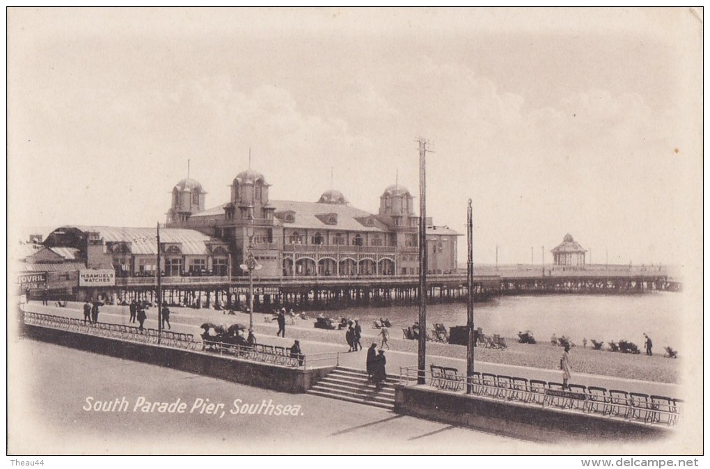 ¤¤  -   SOUTHSEA   -  Carte Photo   -  South Parade Pier       -  ¤¤ - Portsmouth