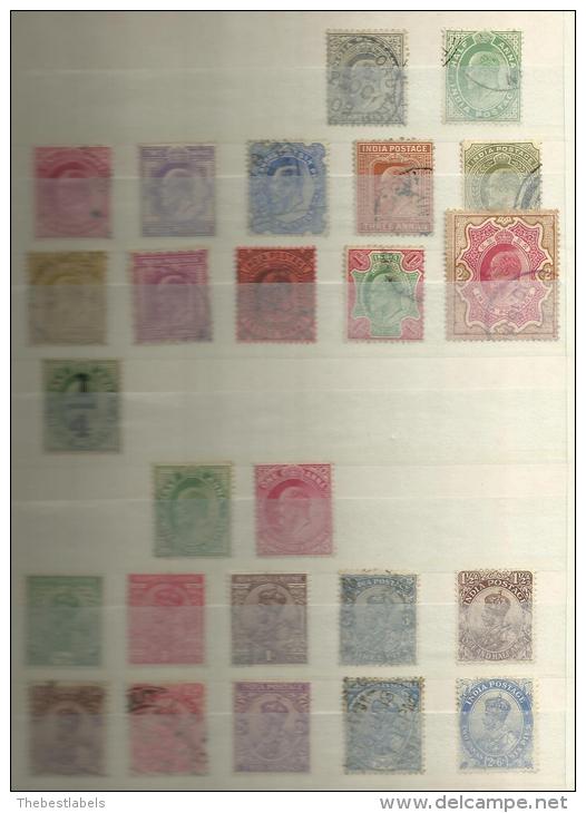 COLONIAS INGLESAS  ( INDIA )  1845-1945    REF 4 - ...-1852 Prephilately