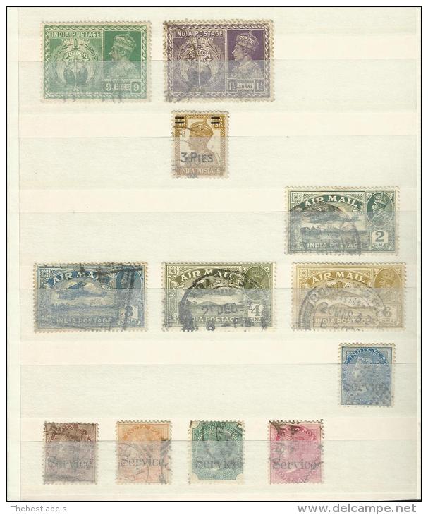 COLONIAS INGLESAS  ( INDIA )  1845-1945    REF 4 - ...-1852 Prephilately