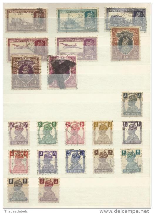 COLONIAS INGLESAS  ( INDIA )  1845-1945    REF 4 - ...-1852 Prephilately