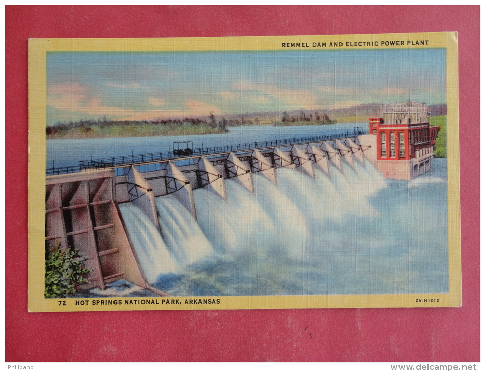 Hot Springs,AR--Remmel Dam And Electric Power Plant--not Mailed--PJ 181 - Other & Unclassified