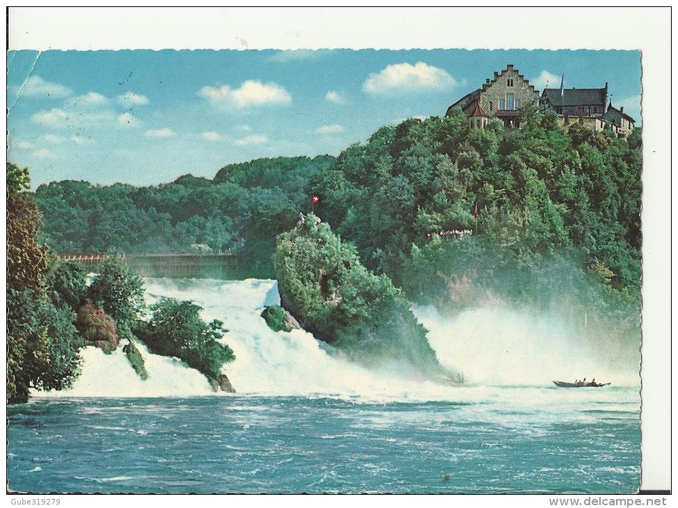 SWITZERLAND  1964 ??? – POSTCARD – BODENSEE :RGHEINFALL BEI SCHAFFHAUSEN  ADDR TO GERMANY  W 1  GERMAN STAMP  OF  15 PF - Sonstige & Ohne Zuordnung