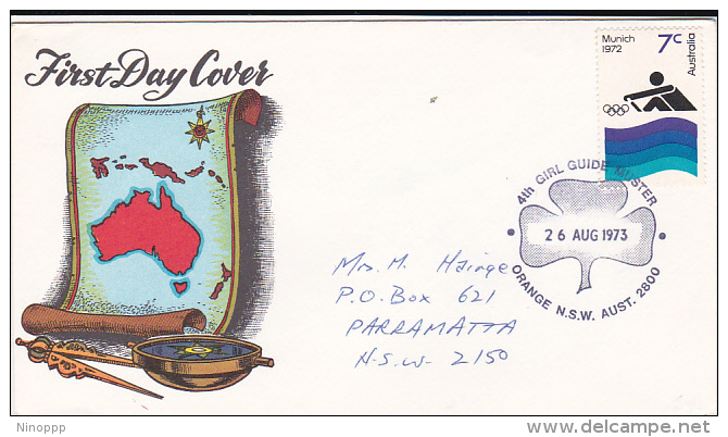 Australia 1973 4th Girl Guide Muster ,Orange NSW Souvenir Cover - Other & Unclassified