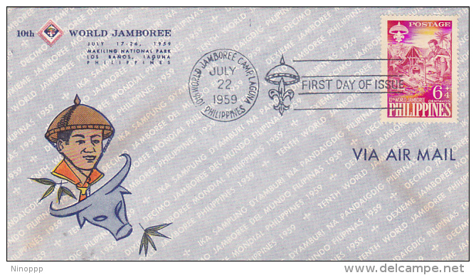 Philippines 1959 10th World Jamboree Souvenir Cover - Other & Unclassified