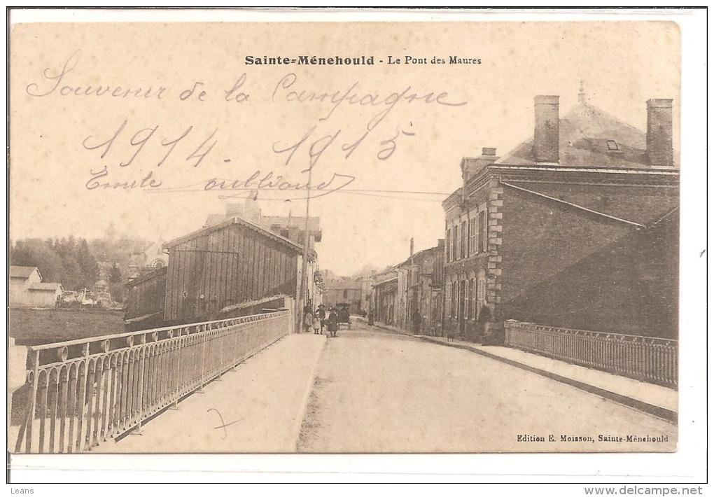 SAINTE MENEHOULD   Le Pont Des Maures - Sainte-Menehould