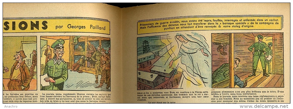 BD N° 17 BAYARD 1947 / Trois Garçons De FRANCE En 1940 / EVASIONS Au STALAG / ROCHEFORT AERONAVALE - Bayard