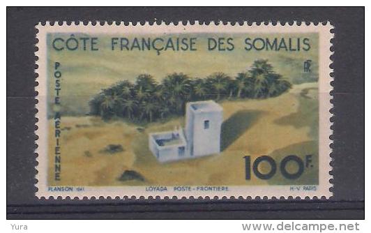 French Somali Coast Y/T   Nr PA 21*  Hardly Noticeable Trace (a6p3) - Nuevos