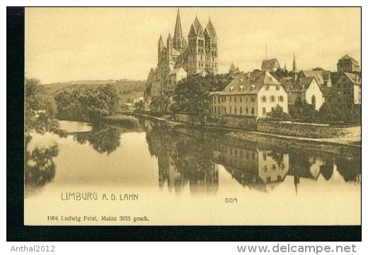 Limburg A.d. Lahn Wohnhäuser Dom Sw 1904 - Limburg