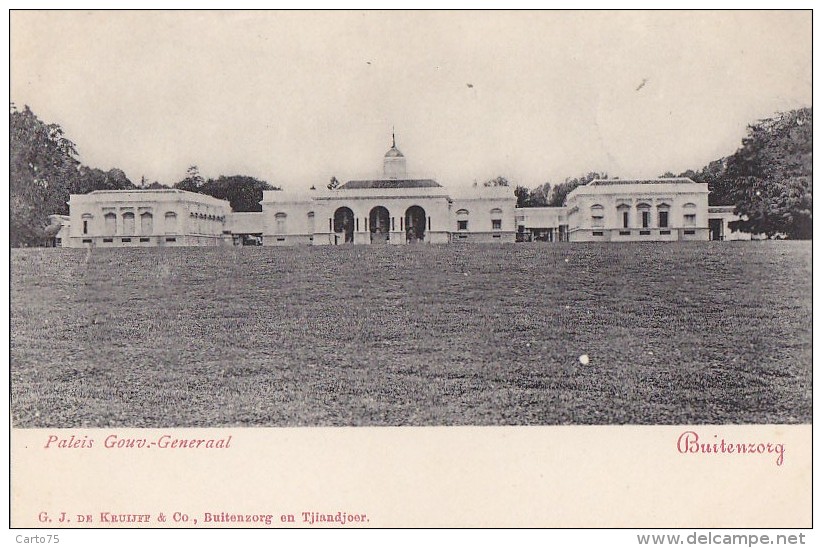 Indonesia - Java - Buitenzorg - Bogor - Nederlandsch-Indië -  Palais Gouverneur - Indonésie