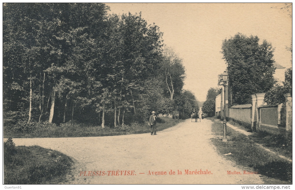 ( CPA 94 )  PLESSIS-TRÉVISE  /  Avenue De La Maréchale  - - Le Plessis Trevise