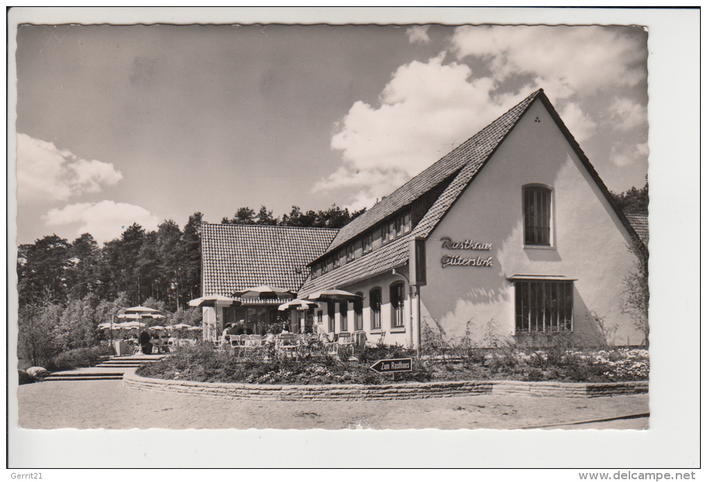 4830 GÜTERSLOH, Autobahn - Rastghaus - Hotel, 1956 - Guetersloh