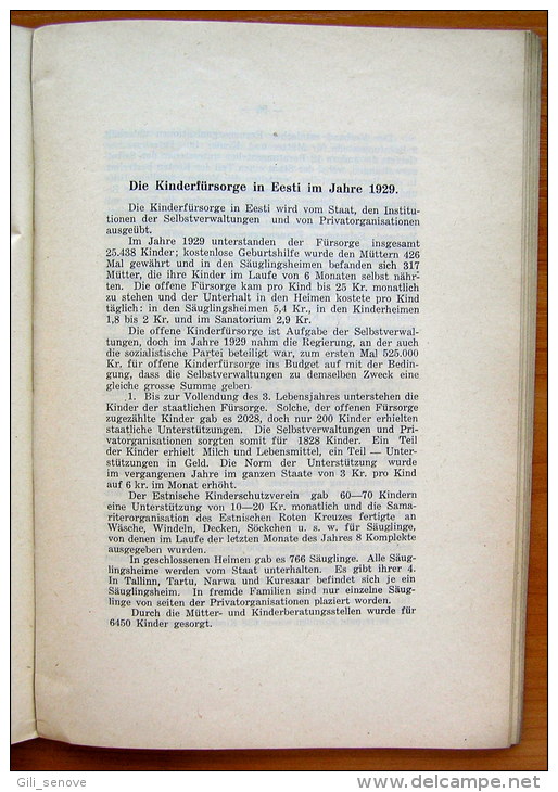 Baltic States Maternal and Child Committee Bulletin 1930