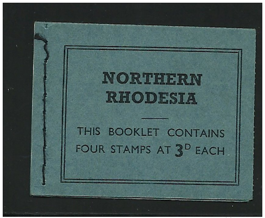 (4460) - Nord-Rhodesien 1964, QE Markenheftchen - Noord-Rhodesië (...-1963)