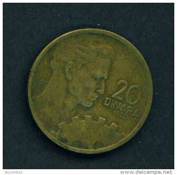 YUGOSLAVIA - 1955 20d Circ. - Yugoslavia