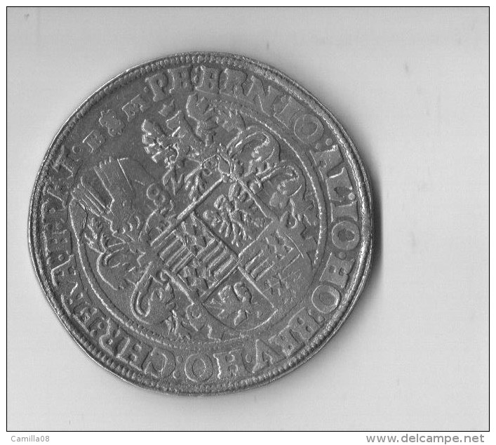 ALLEMAGNE.THALER  .MANSFELD.PETER ERNEST.I.  JOHANN CRISTOF.BRUNO II.1582. DAY   9 504. - Taler & Doppeltaler