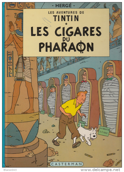 Tintin - Les Cigares Du Pharaon - 1983 - Bon état - Tintin