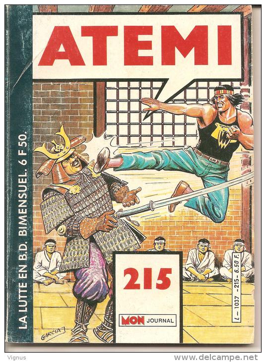 ATEMI N° 215 - 15 Novembre 1985 - BON ETAT - Mon Journal