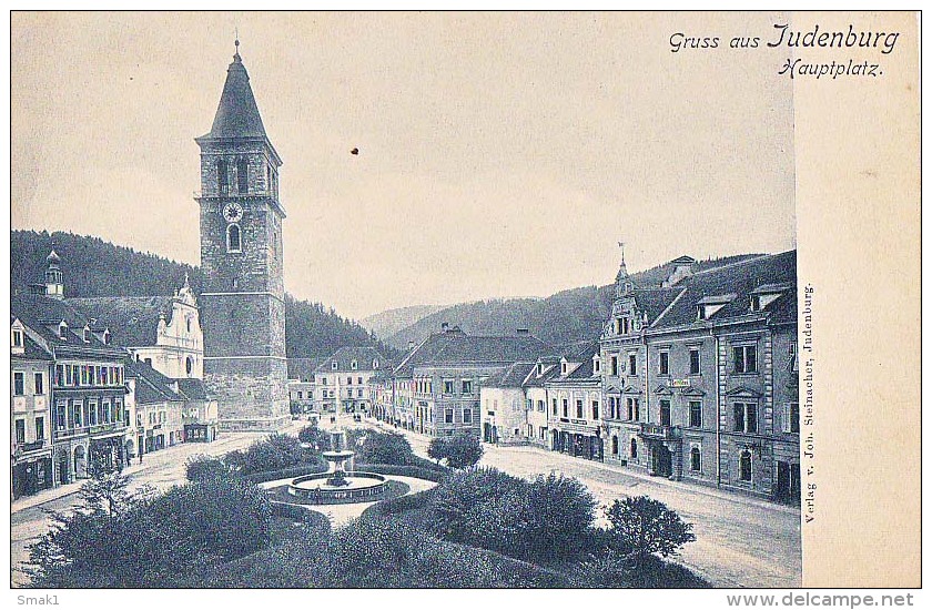 AK STEIERMARK  STYRIA JUDENBURG No. 542.WILH.HEISLER,OLD POSTCARD VOR 1904 - Judenburg