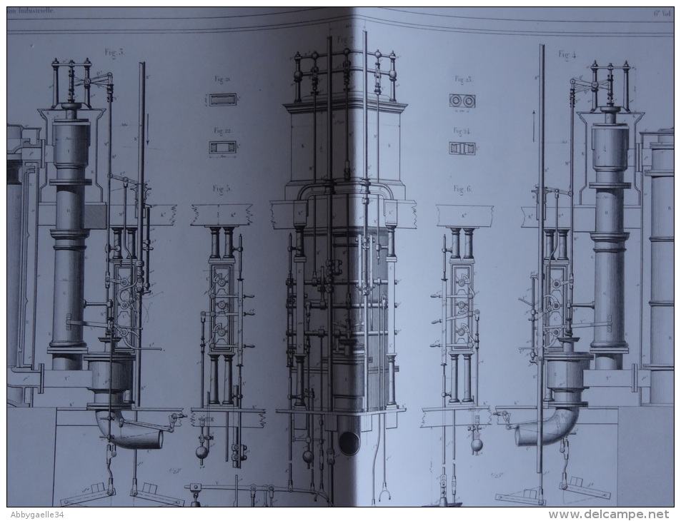 MINES _ Machine d'épuisent (Système de Cornwall) (3 documents)