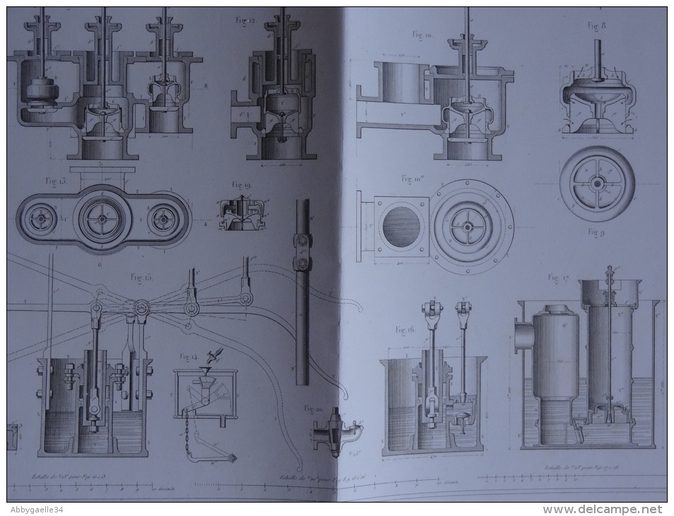 MINES _ Machine d'épuisent (Système de Cornwall) (3 documents)