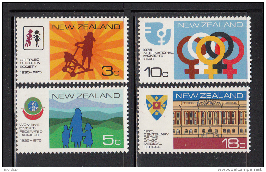 New Zealand MNH Scott #567-#570 Set Of 4 Anniversaries - Neufs