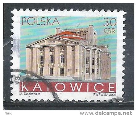 Poland. Scott # 3776-77,3842 Used. Commemoratives. 2005-06 - Used Stamps