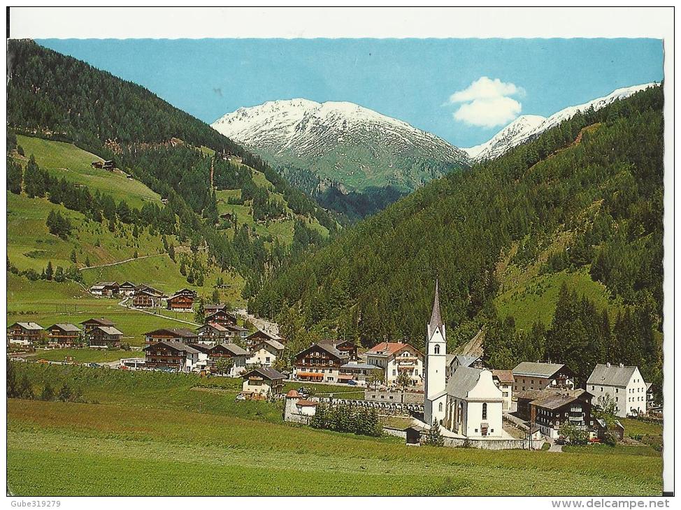 AUSTRIA 1987– POSTCARD TIROL  KALS – WITH GROSSGLOCKNERS – OSTTIROL   ADDR TO SWITZERLAND W 1 ST  OF 5 S  POSTMARK LIEN - Kals