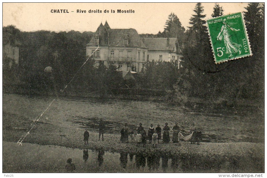 CHATEL  Rive Droite De La Moselle - Chatel Sur Moselle