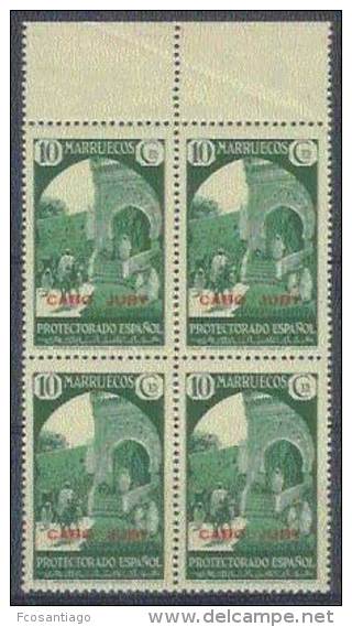 ESPAÑA/CABO JUBY 1935/36 - Edifil #70 - MNH ** - Bloque De 4 - Cabo Juby