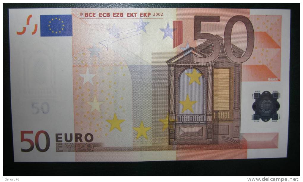 50 EURO J077A3 Italy Serie S Perfect UNC - 50 Euro