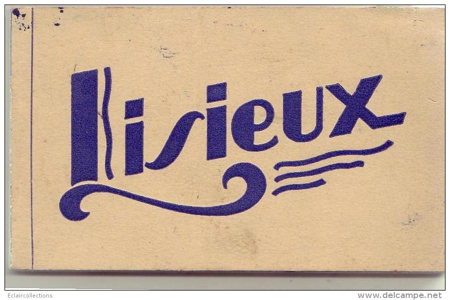 Lisieux   14   Carnet De 10 Vues    Dont Vues De La Ville (SVP Lire Annotation) - Lisieux
