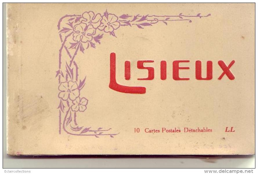 Lisieux   14   Carnet De 10 Vues    Dont Vues De La Ville (SVP Lire Annotation) - Lisieux