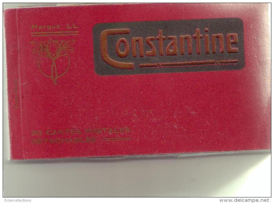 Algérie Constantine  Carnet  De 30 Vues  Diverses      (SVP Lire Annotation) - Konstantinopel