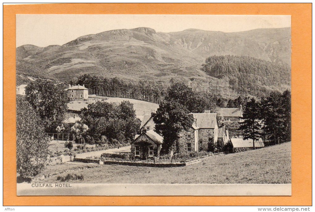 Kilmelford Cuilfail Hotel 1910 Postcard - Argyllshire