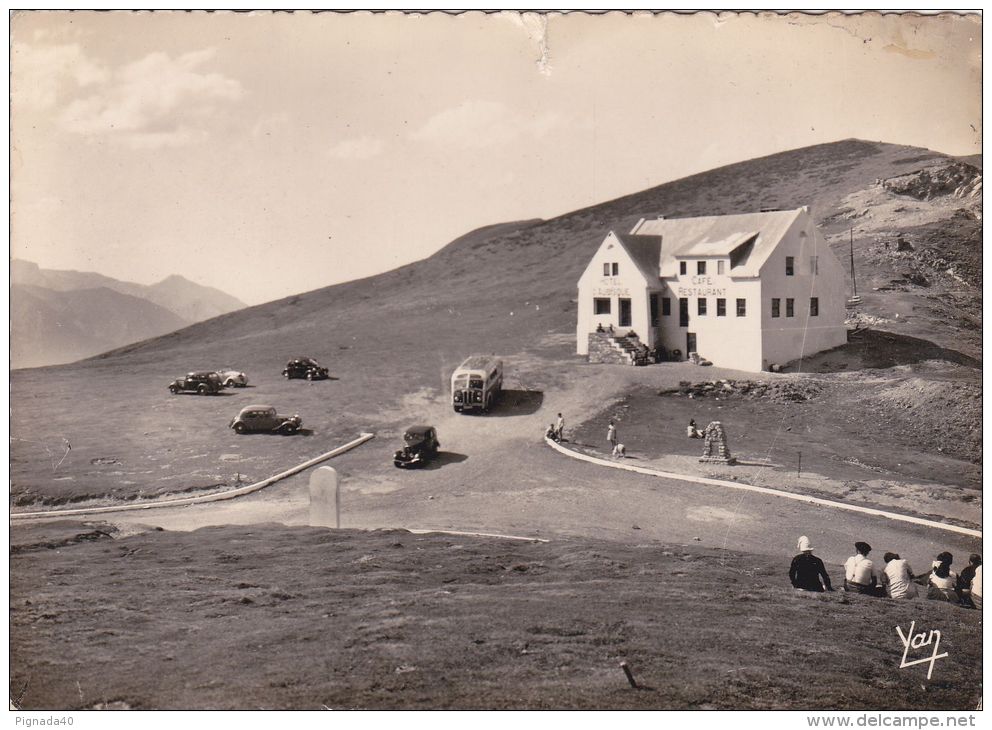 Cp , RÉGIONS , AQUITAINE , COL D'AUBISQUE , Alt. 1710m. , L'hotellerie - Aquitaine