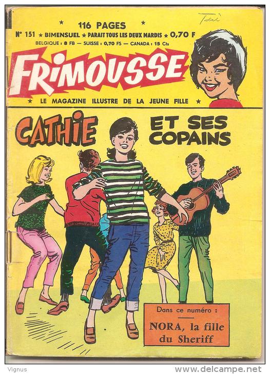 FRIMOUSSE N°   151  - EDITIONS DE CHATEAUDUN -  JUILLET 1964 - BON ETAT - Small Size