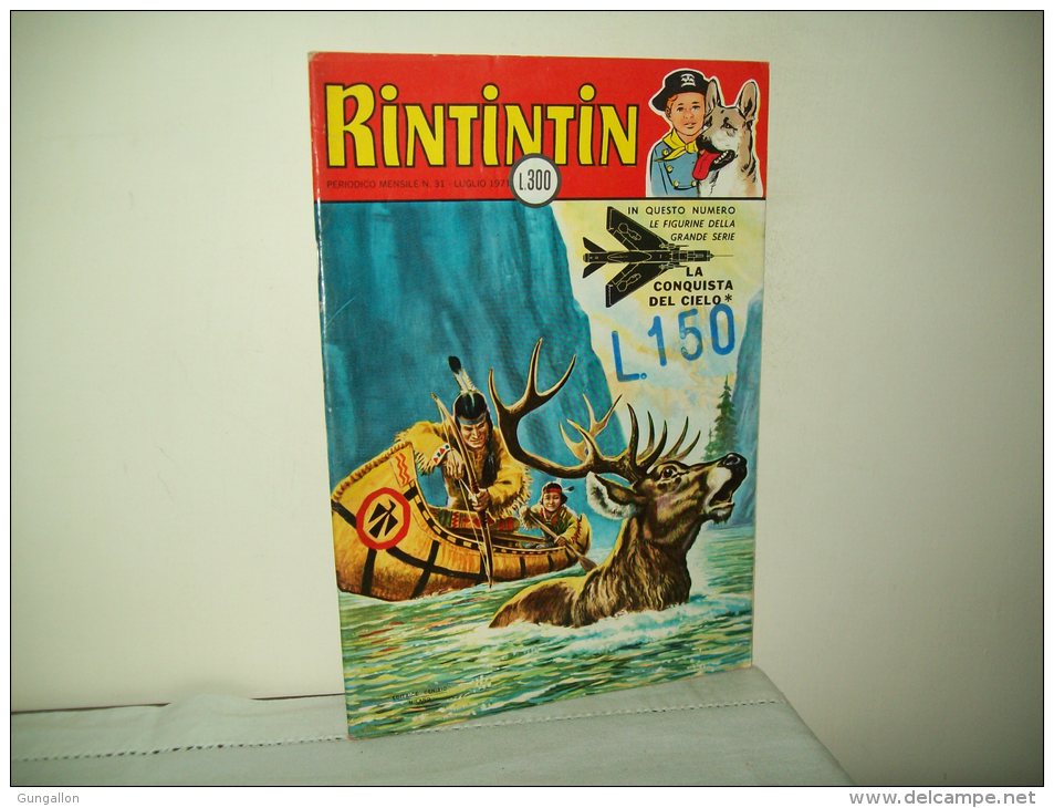 Rin Tin Tin (Cenisio 1971)  II° Serie  N. 31 - Altri & Non Classificati