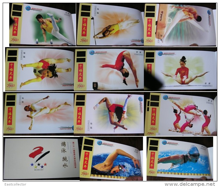 UNIVERSIADE Sport Booklets Edition  - 10 Books , 100 Cards -  Table Tennis - Table Tennis