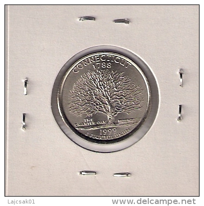 A1 USA Quarter Dollar 1999. UNC  CONNECTICUT - 1999-2009: State Quarters