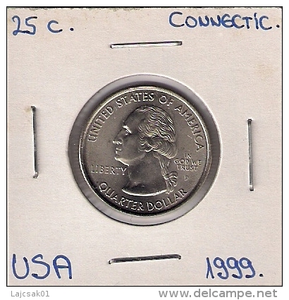 A1 USA Quarter Dollar 1999. UNC  CONNECTICUT - 1999-2009: State Quarters