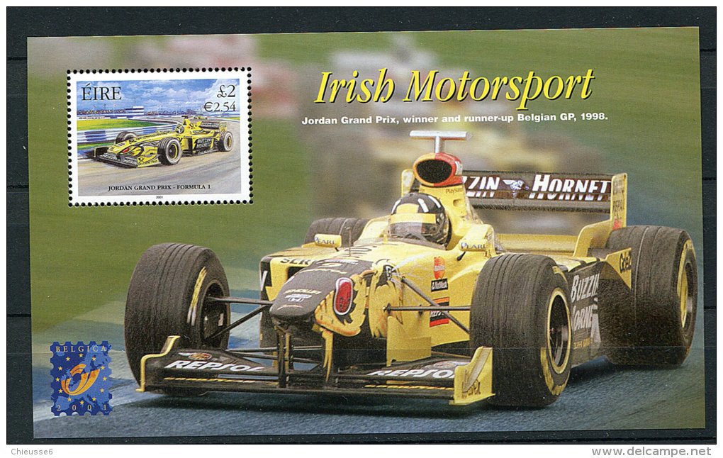 Lot 277 - B 17 - Irlande ** Bloc N° 39 - Sport Auto. Voitures - Nuevos