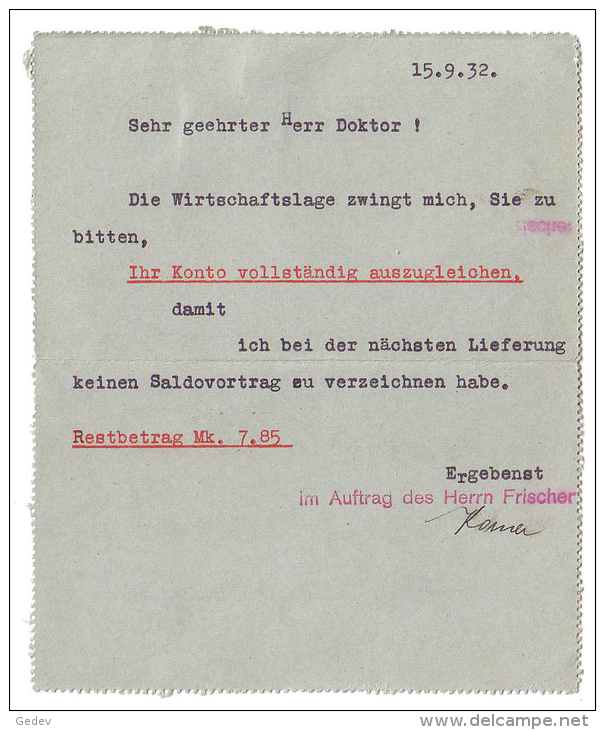 Kartenbrief, Entier Postal Autriche + Timbres, Wien - Ludwigshafen (5633) - Sonstige & Ohne Zuordnung