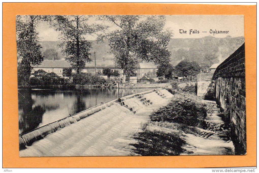 Tha Falls Oakamoor 1905 Postcard - Other & Unclassified