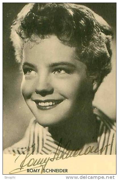 E-10zc/Rs13^^  Actress  Romy Schneider  , ( Postal Stationery , Articles Postaux ) - Acteurs