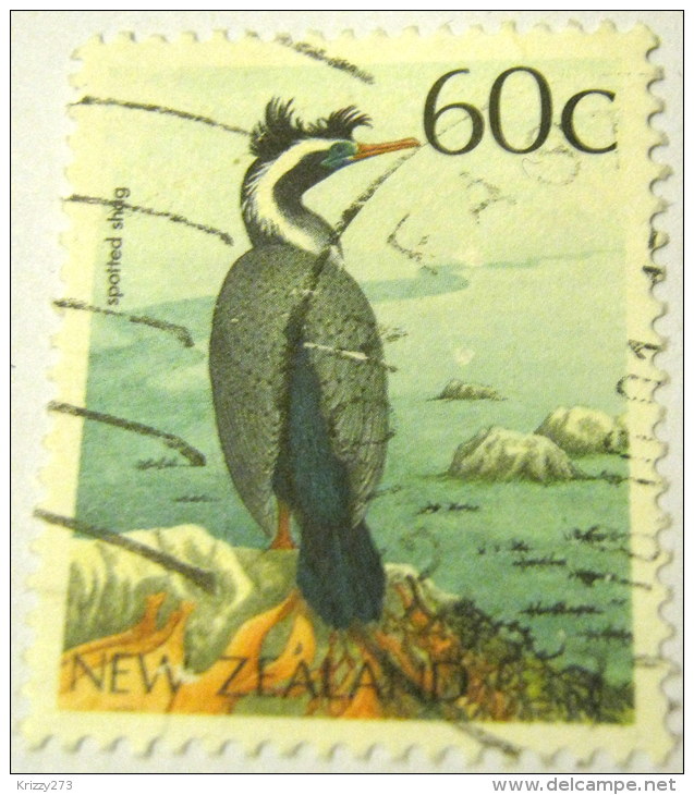 New Zealand 1988 Bird Spotted Shag 60c - Used - Used Stamps